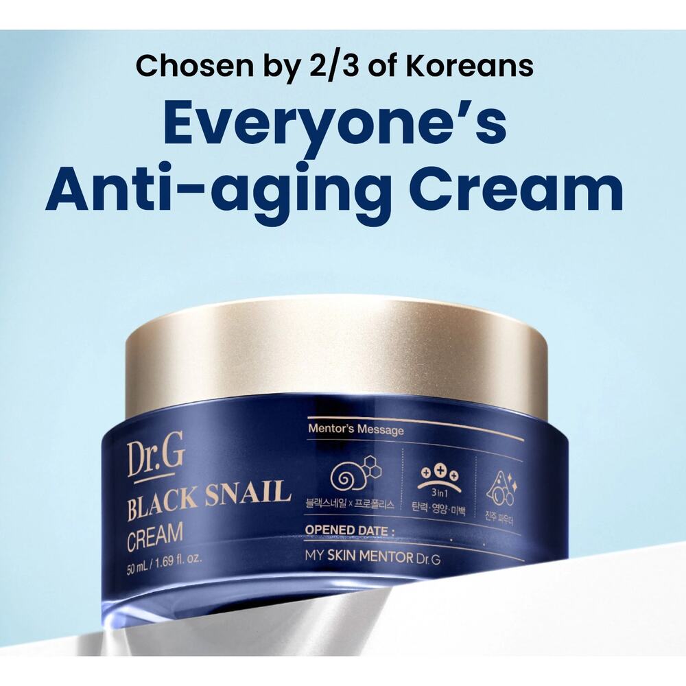DR.G BLACK SNAIL CREAM (50ML) from KOREA - ships from US
